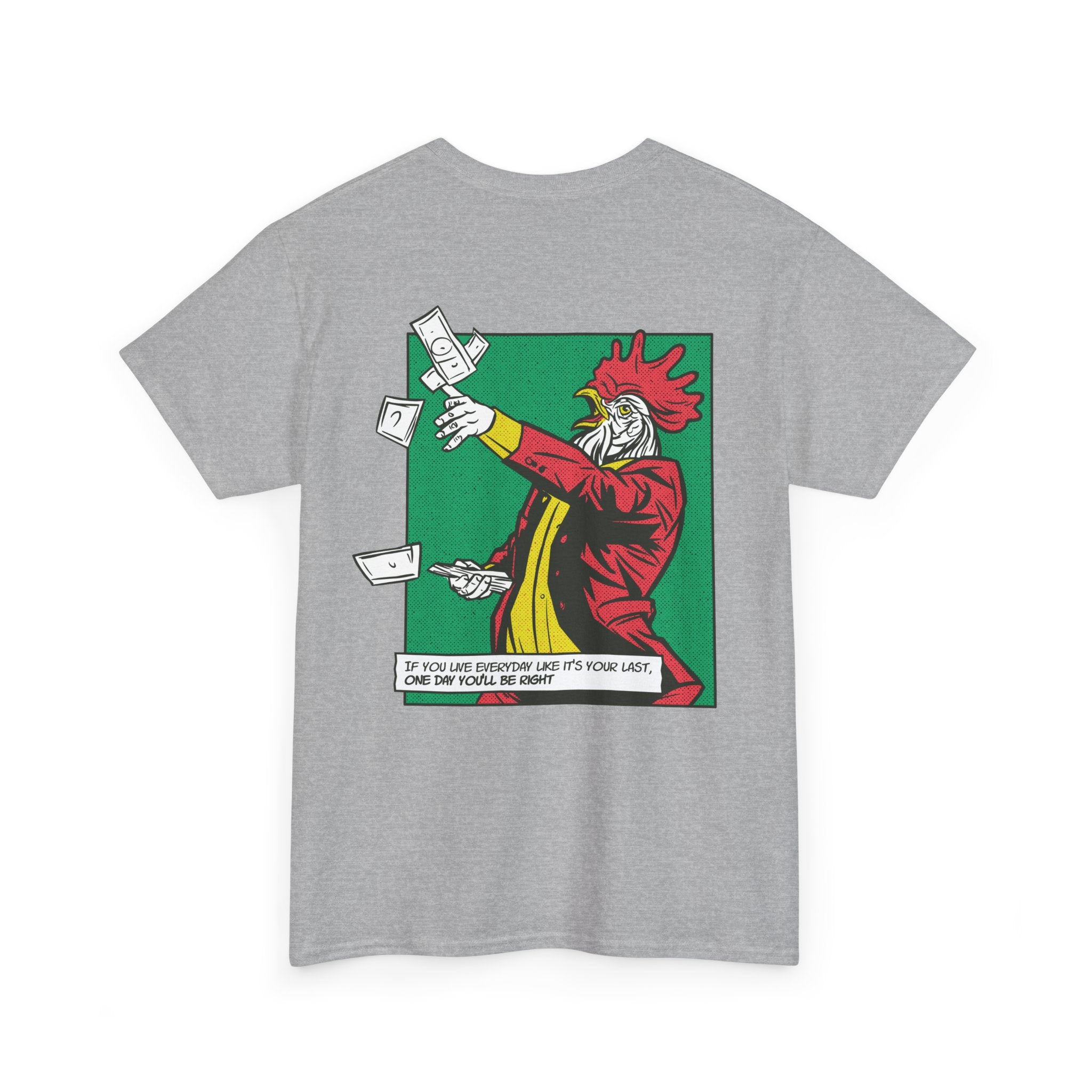 Rooster - T-Shirt Back Print