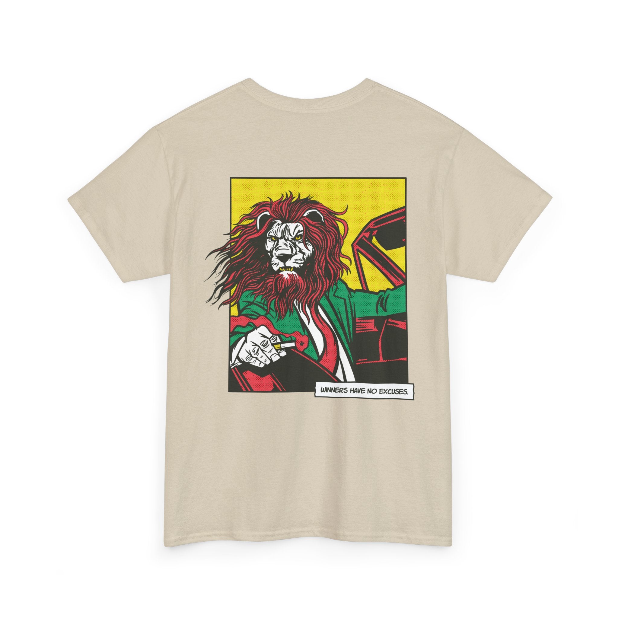 Lion - T-Shirt Back Print