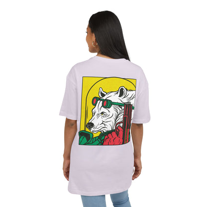 Ice Bear with Gun Oversized T-Shirt