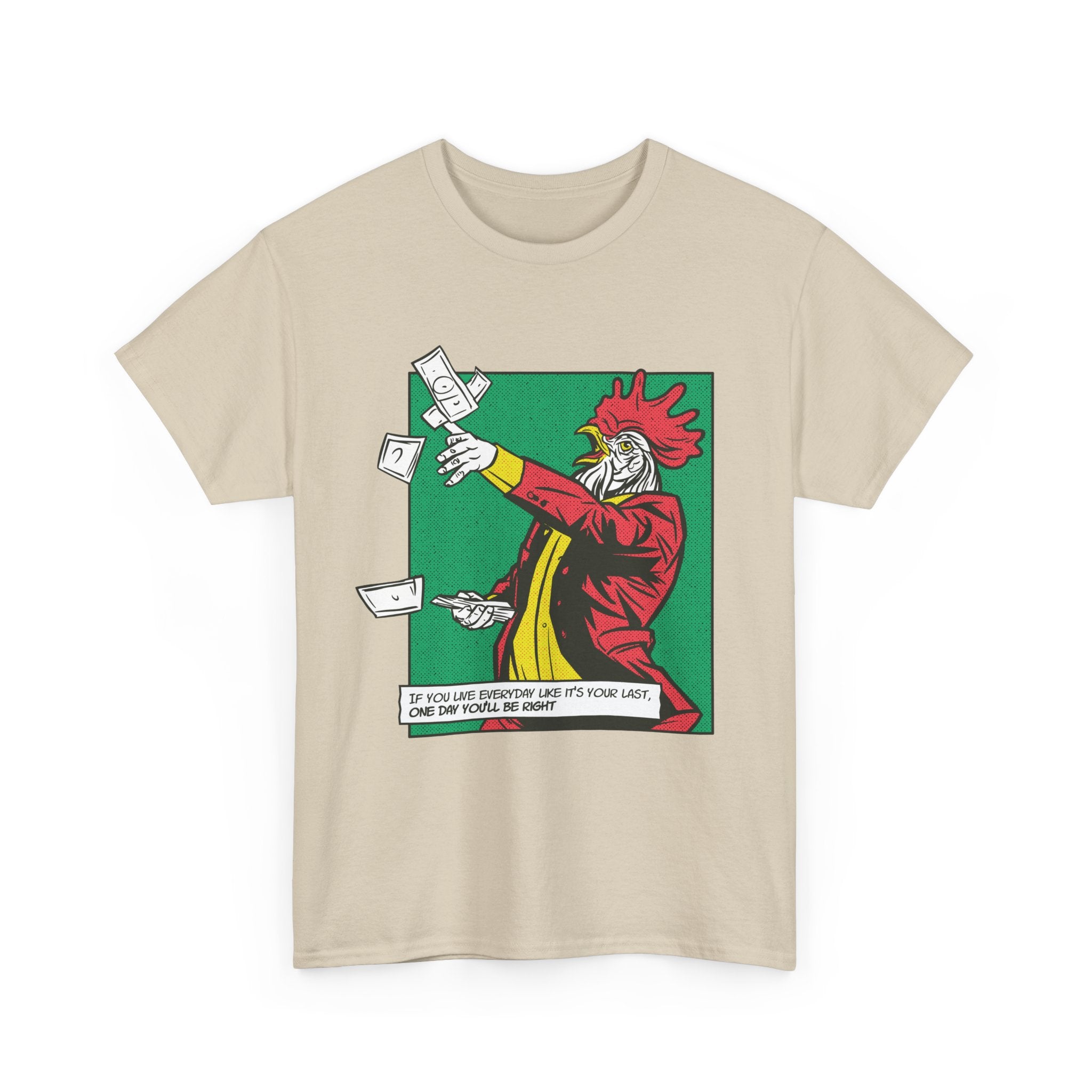 Rooster - T-Shirt Front Print