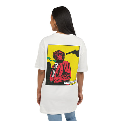 Monkey Smoking Oversized T-Shirt