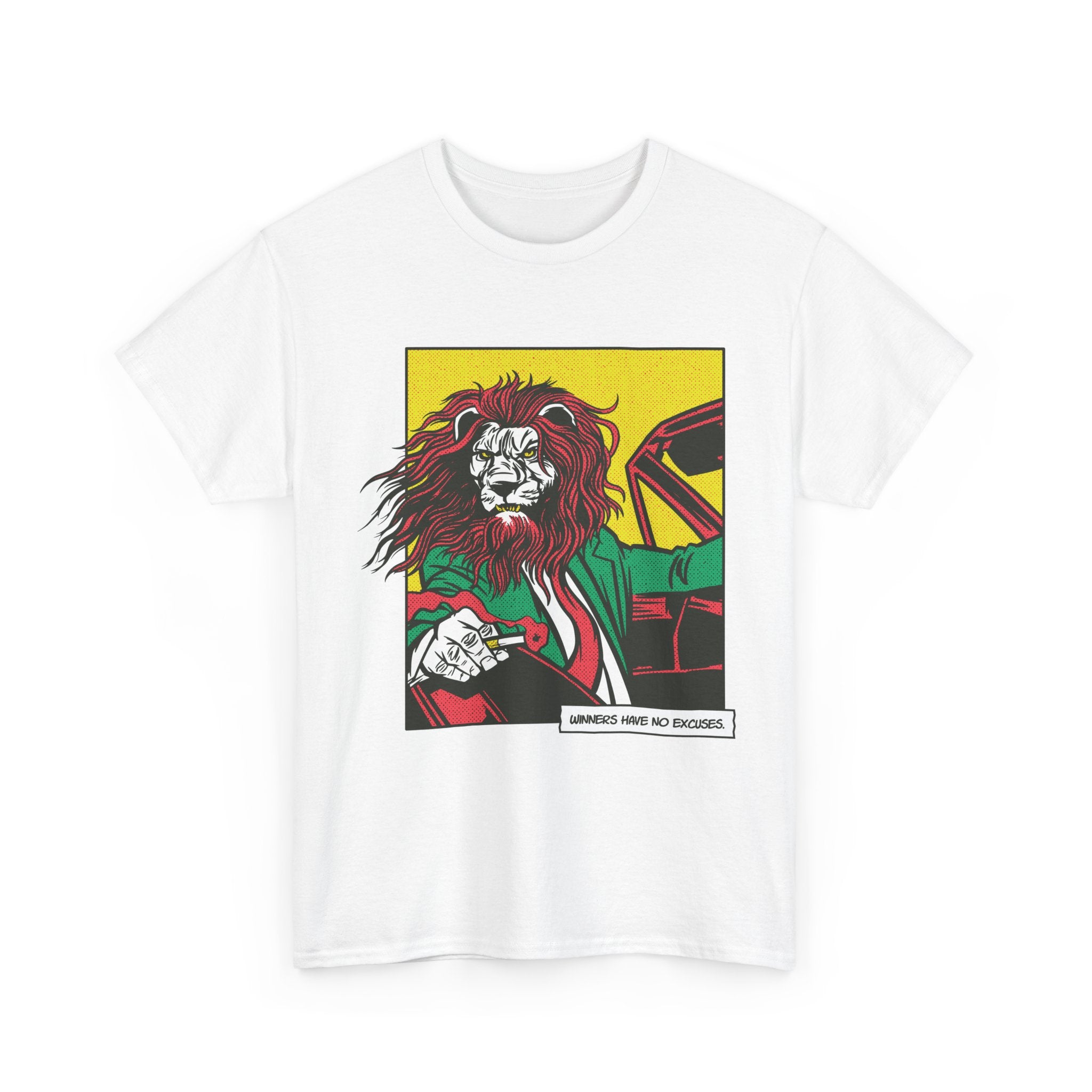 Lion - T-Shirt Front Print