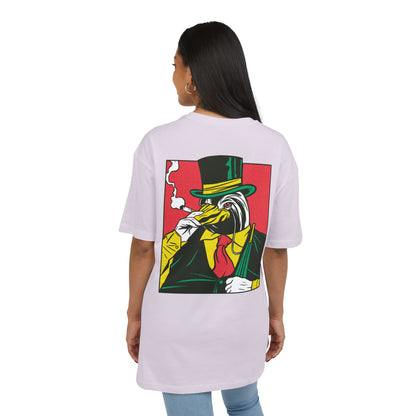 Penguin Smoking Oversized T-Shirt