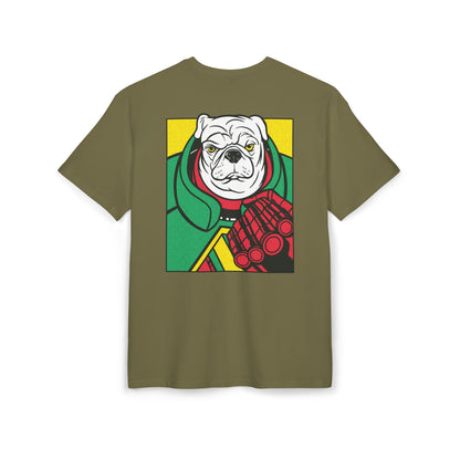 White Pug Oversized T-Shirt