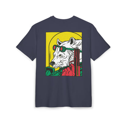 Ice Bear with Gun Oversized T-Shirt