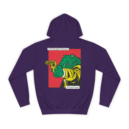 Alligator with Gun Hoodie