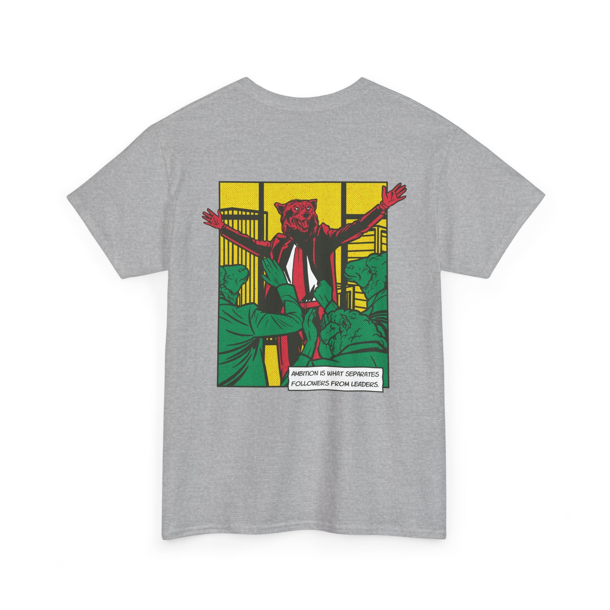 Leader Wolf - T-Shirt Back Print
