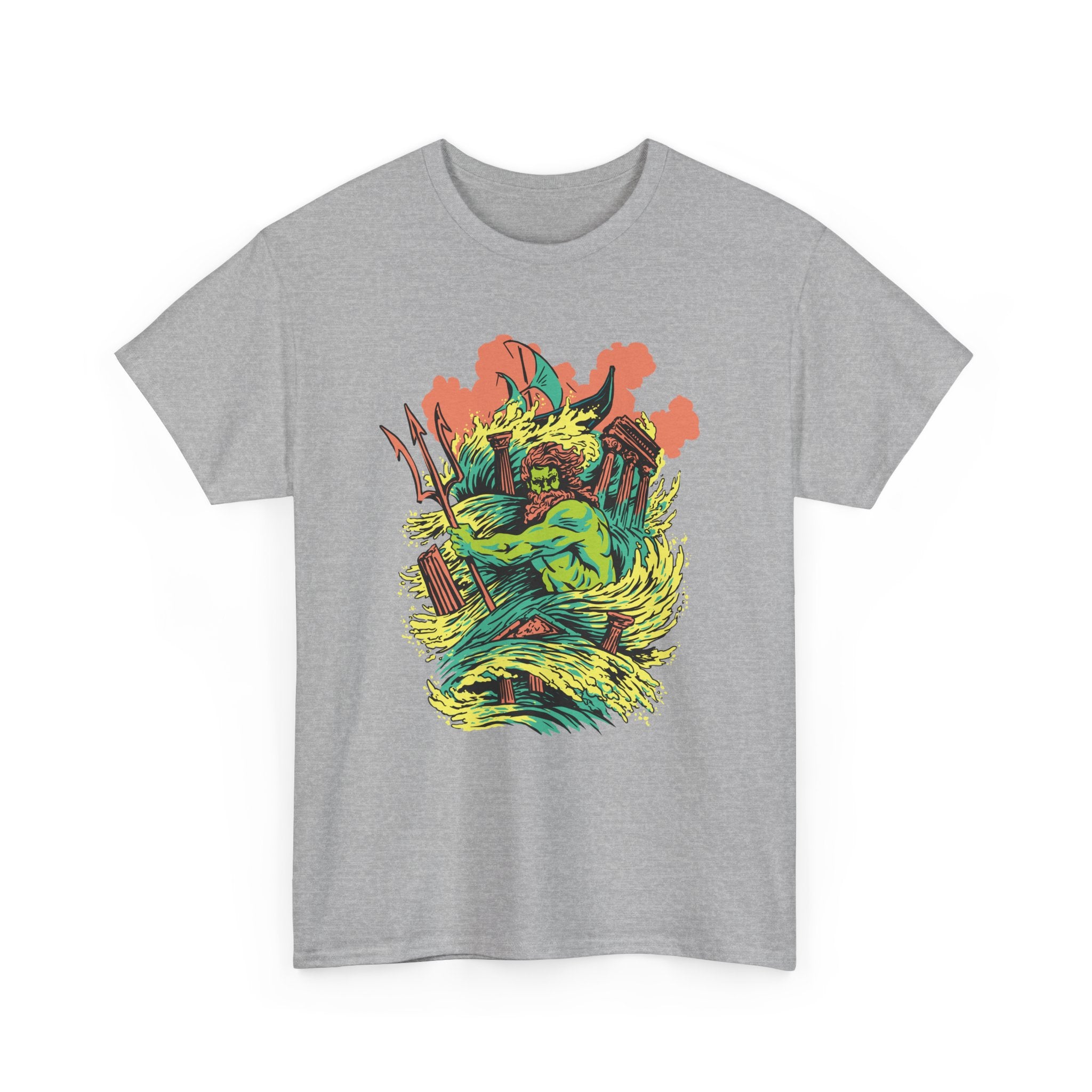 Poseidon - T-Shirt Front Print