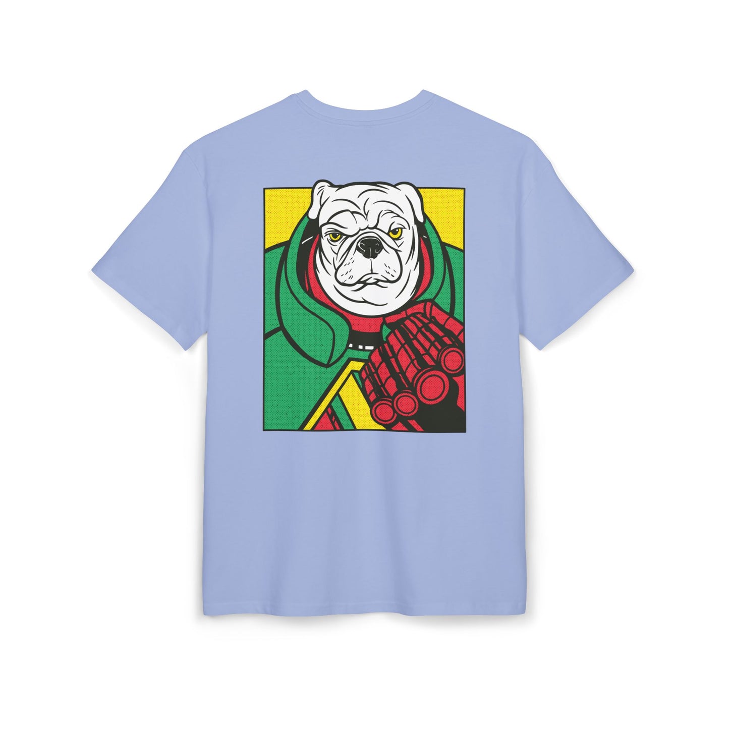 White Pug Oversized T-Shirt