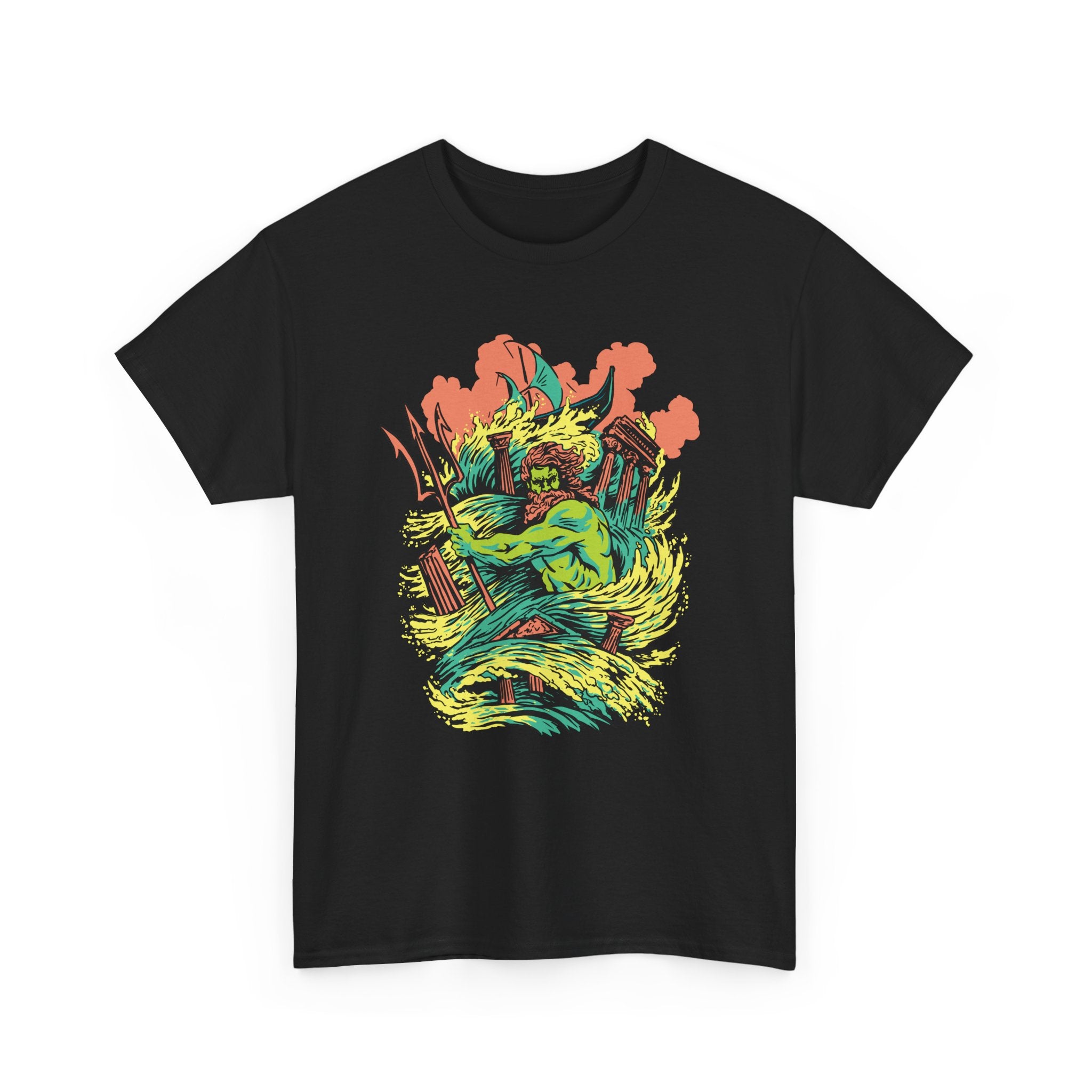 Poseidon - T-Shirt Front Print