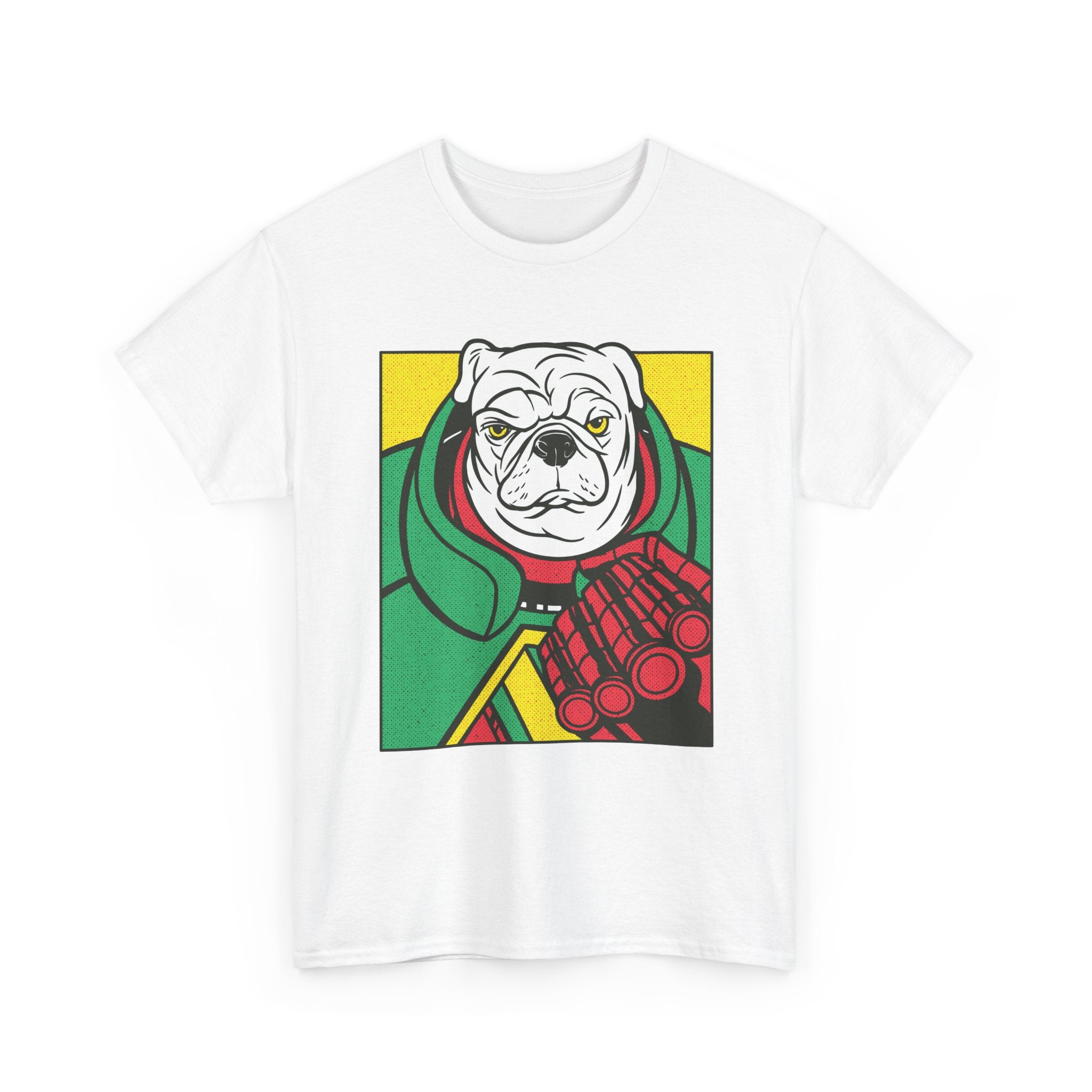 Pug with Fist - T-Shirt Front Print