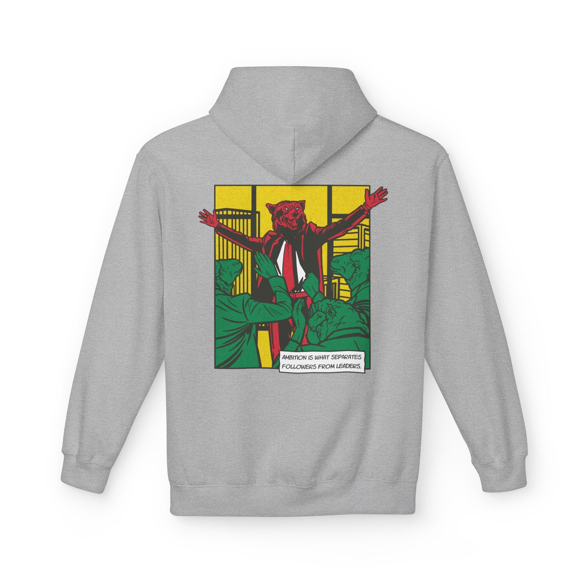 Leader Wolf - Hoodie Back Print