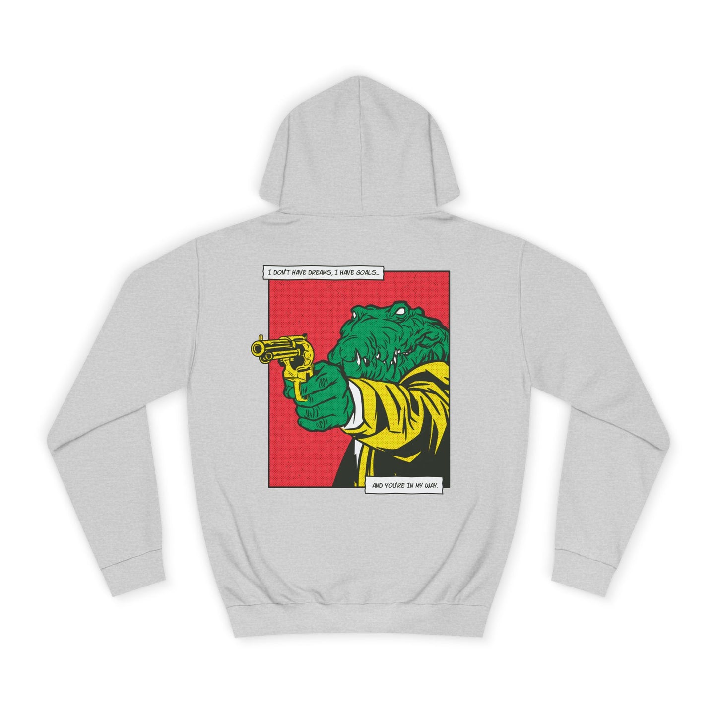 Alligator with Gun Hoodie