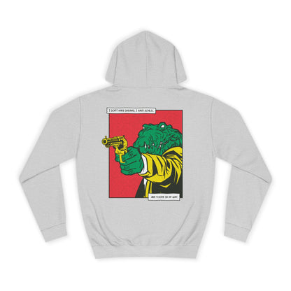 Alligator with Gun Hoodie