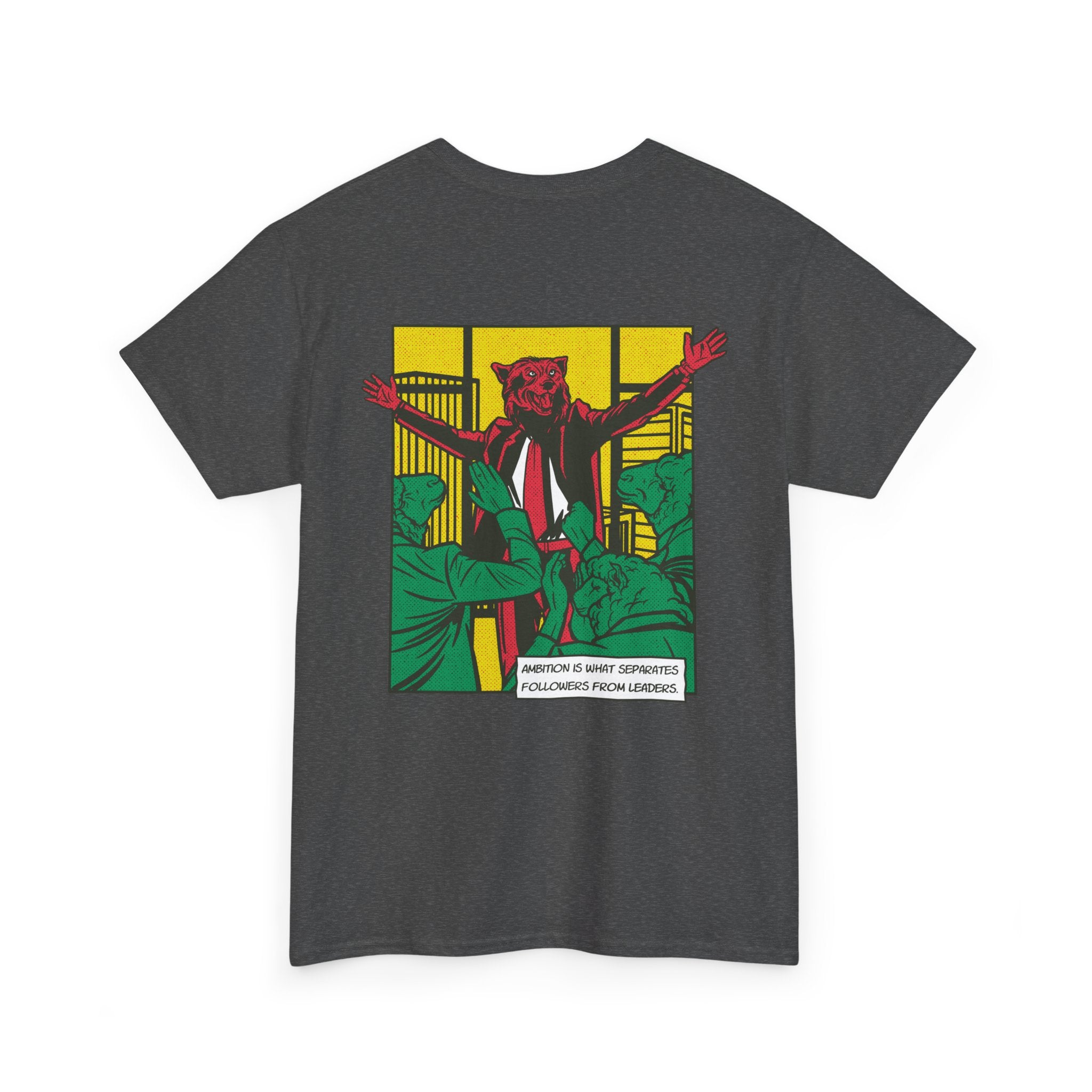 Leader Wolf - T-Shirt Back Print