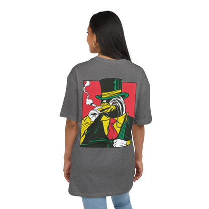 Penguin Smoking Oversized T-Shirt