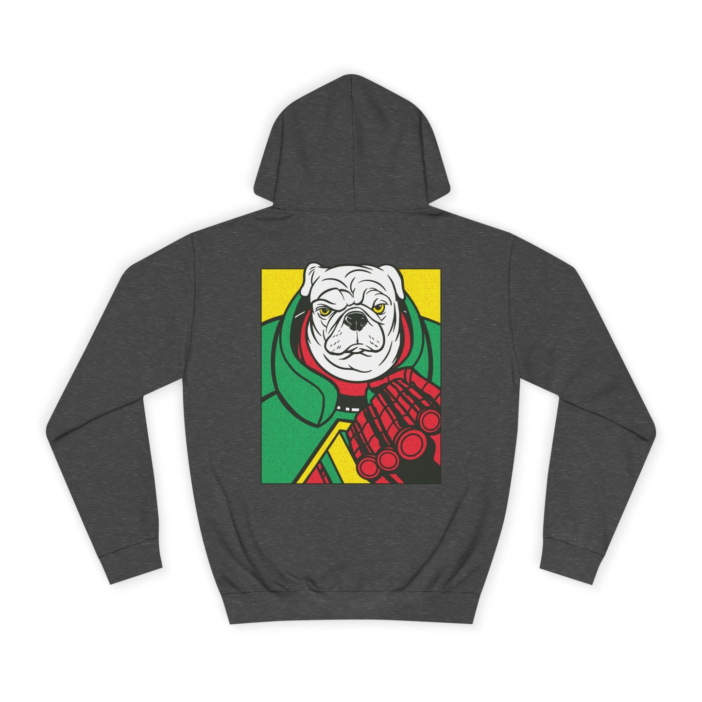 White Pug Hoodie