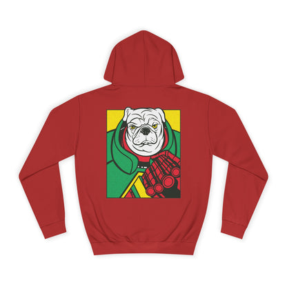 White Pug Hoodie
