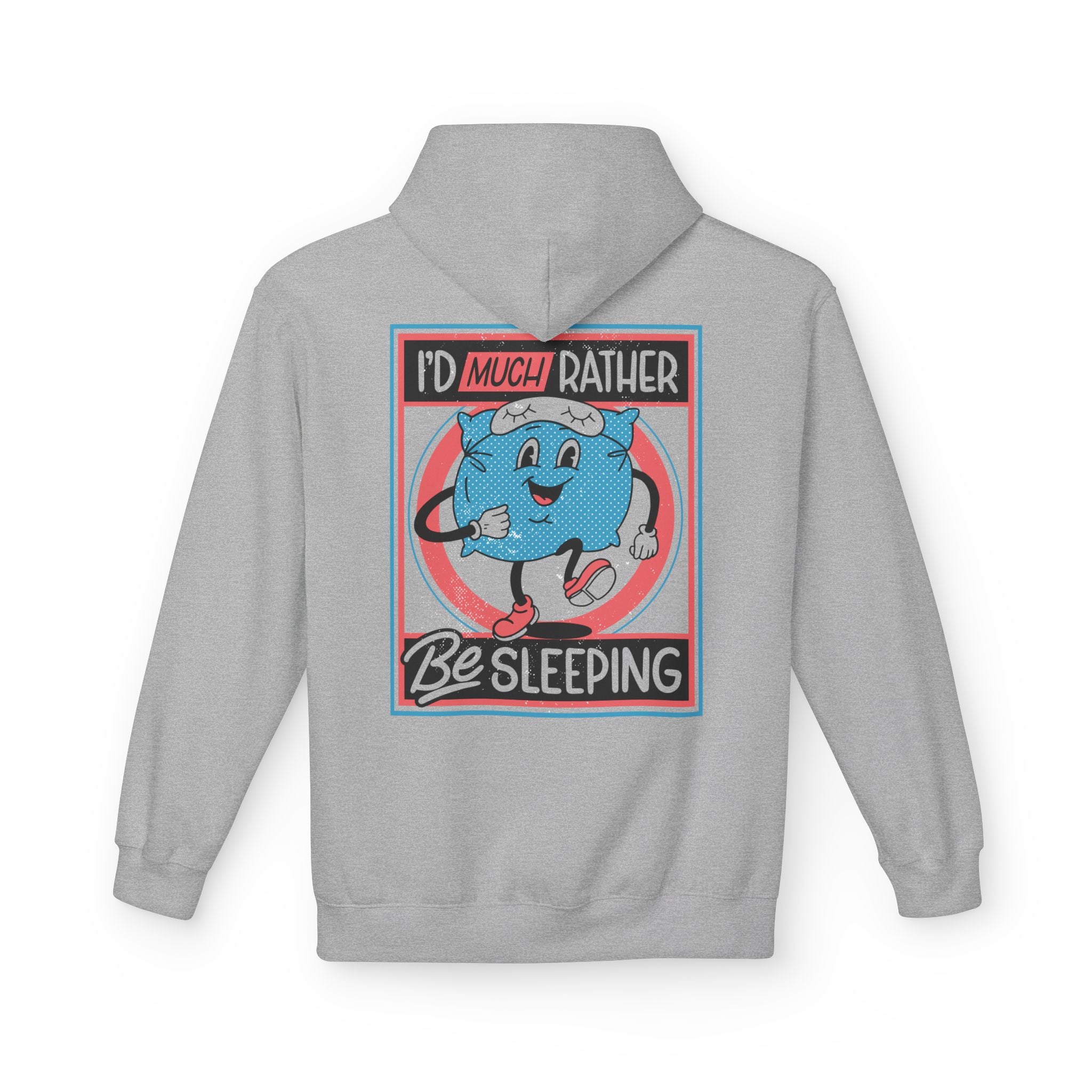 I´d much rather be sleeping - Hoodie Back Print