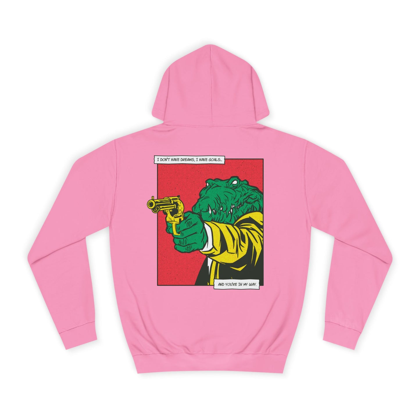 Alligator with Gun Hoodie