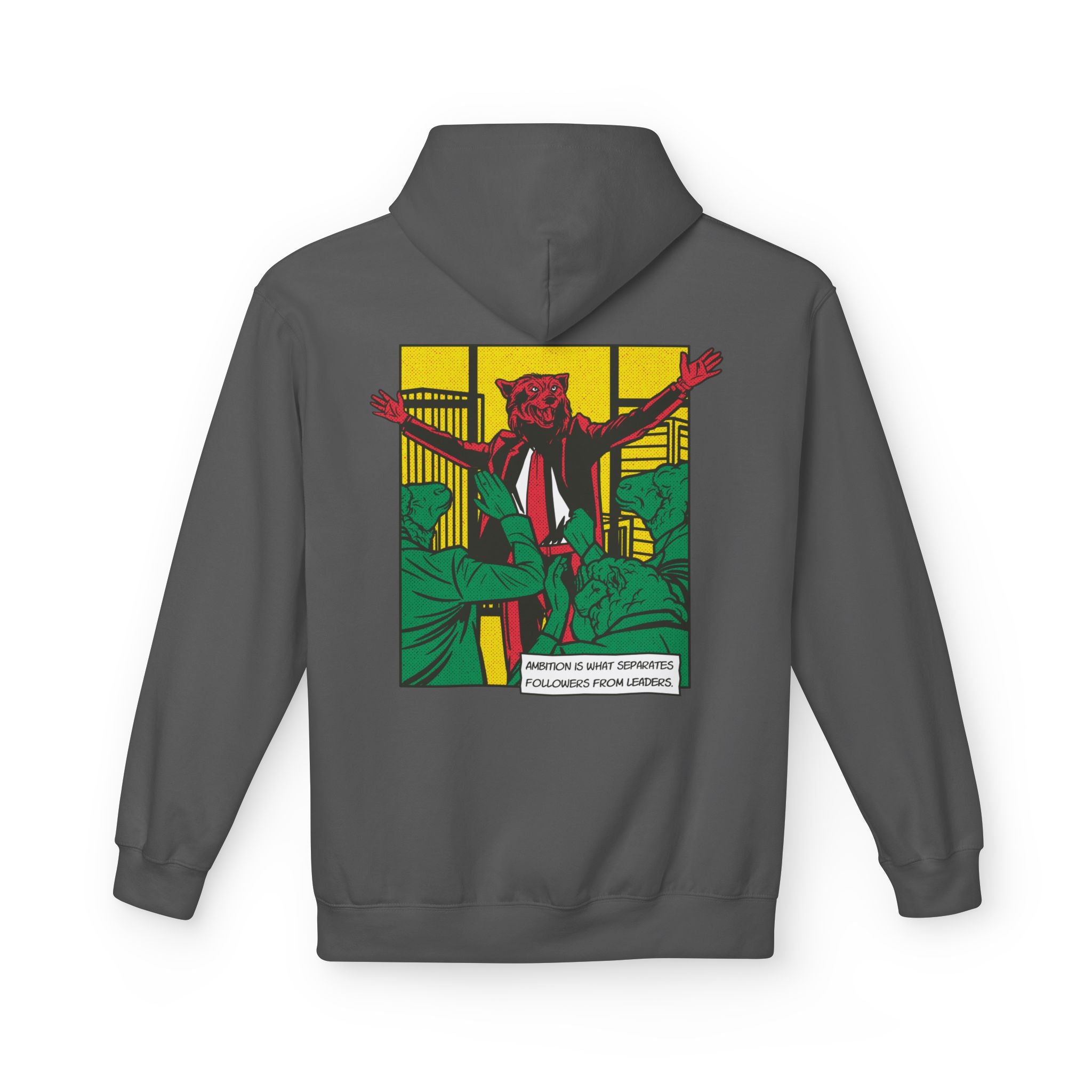 Leader Wolf - Hoodie Back Print