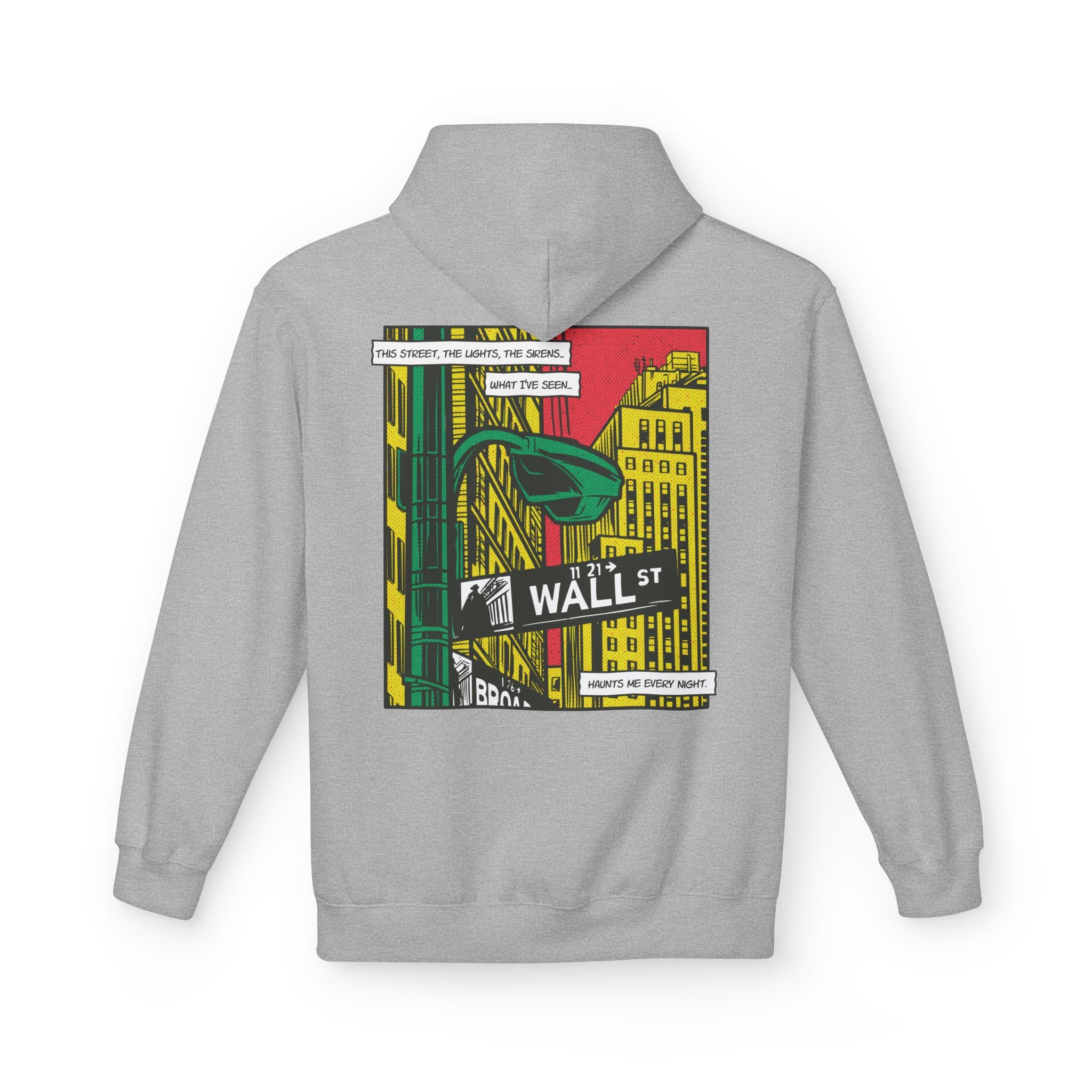 Wall Street - Hoodie Back Print