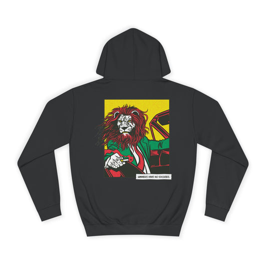Lion in Car Hoodie