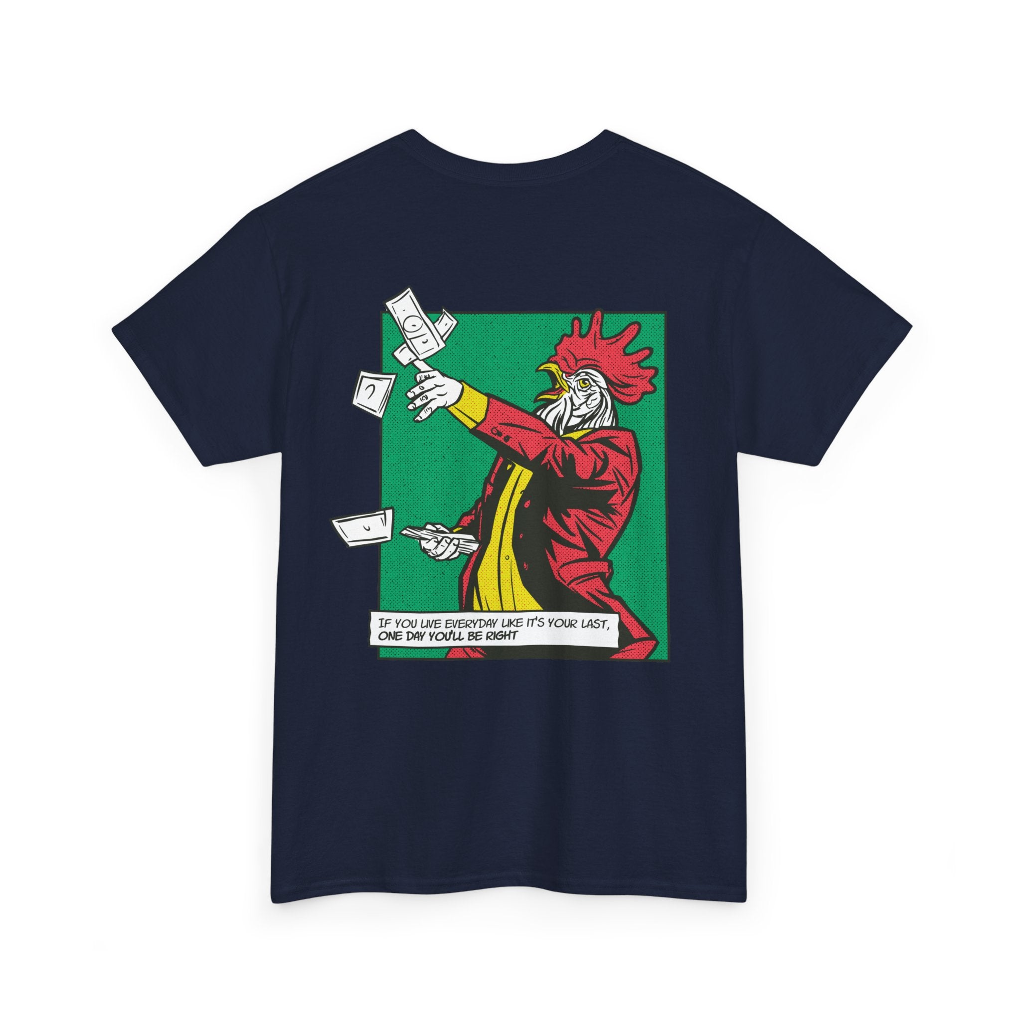 Rooster - T-Shirt Back Print