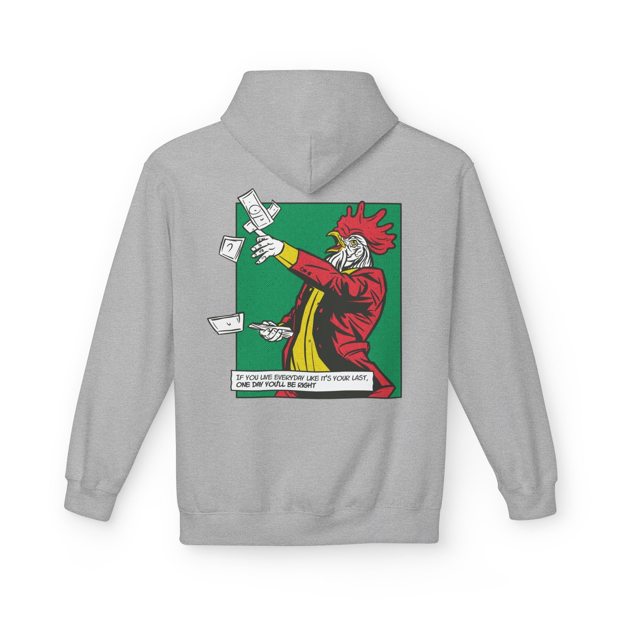 Rooster - Hoodie Back Print