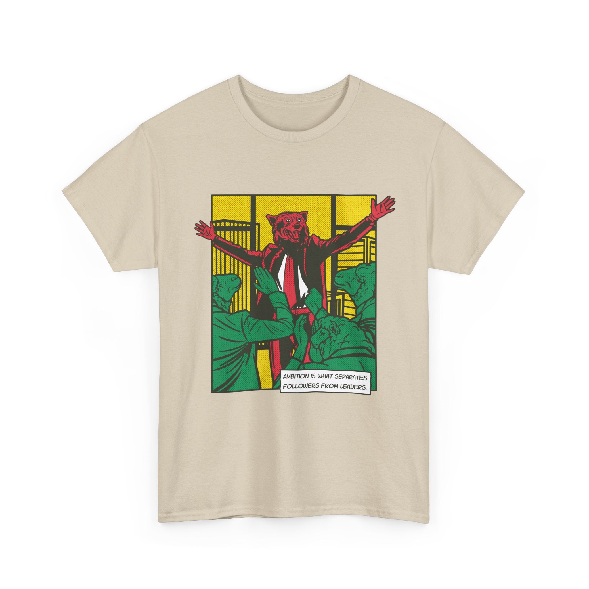 Leader Wolf - T-Shirt Front Print