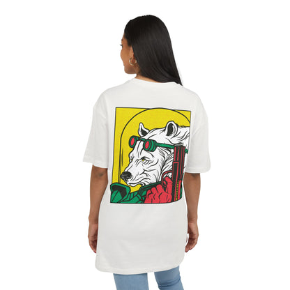 Ice Bear with Gun Oversized T-Shirt