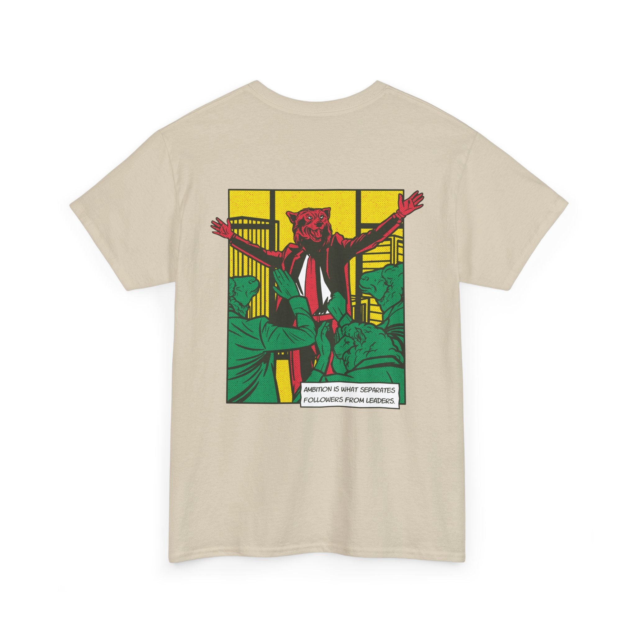 Leader Wolf - T-Shirt Back Print