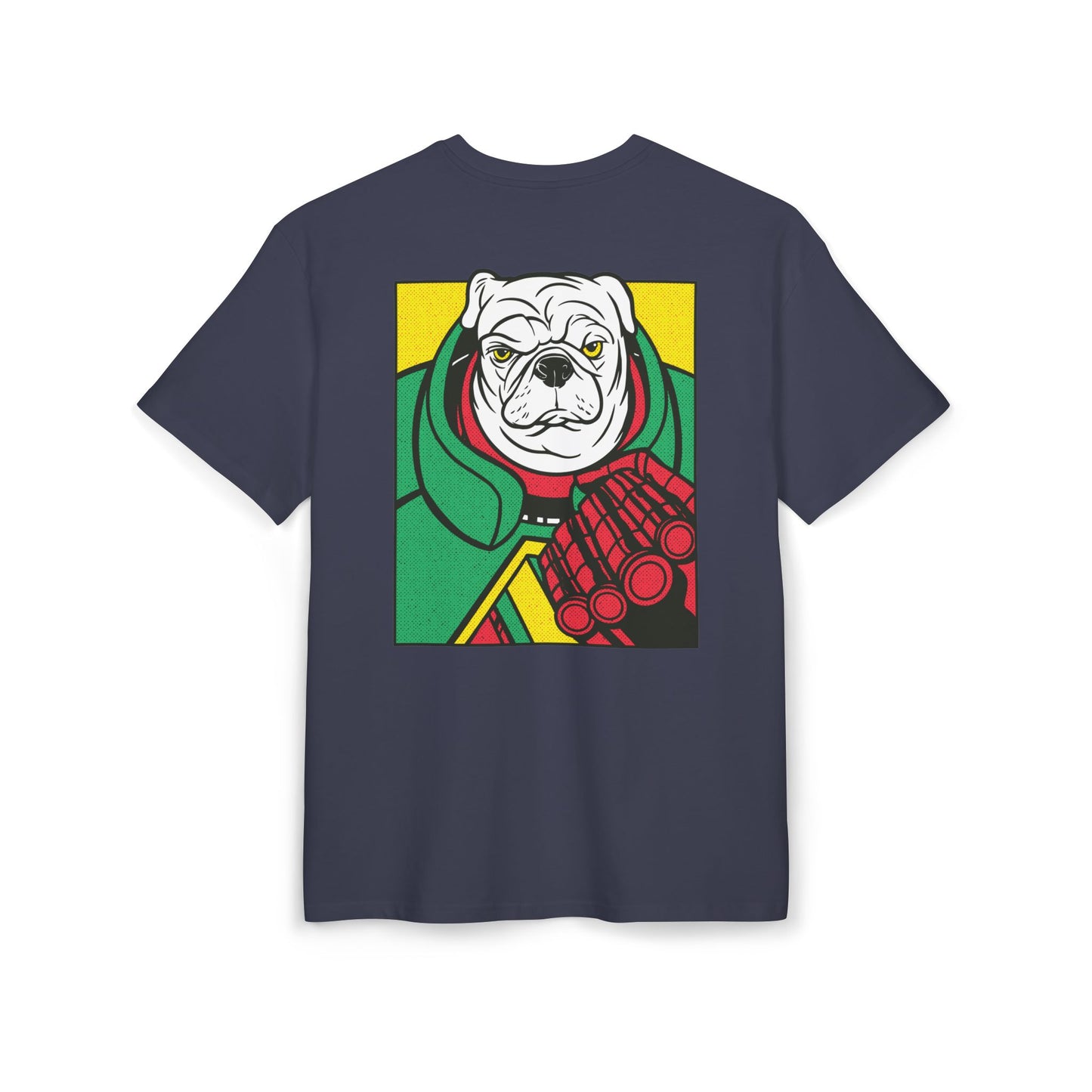White Pug Oversized T-Shirt