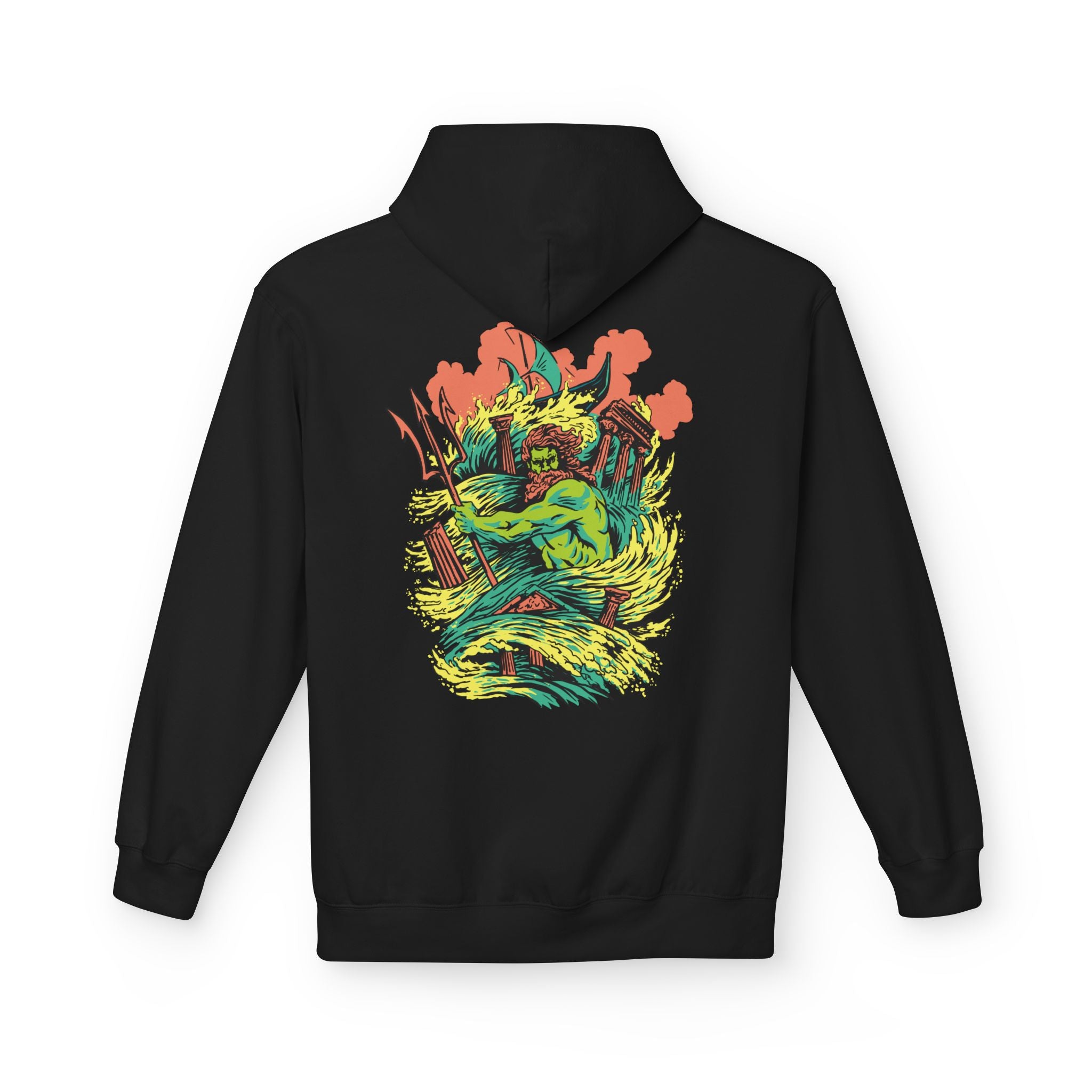 Poseidon - Hoodie Back Print