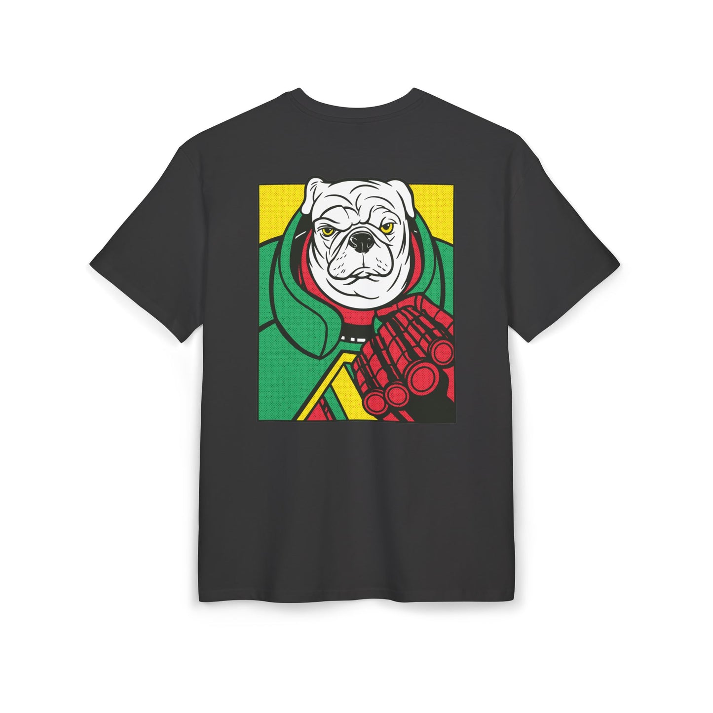White Pug Oversized T-Shirt