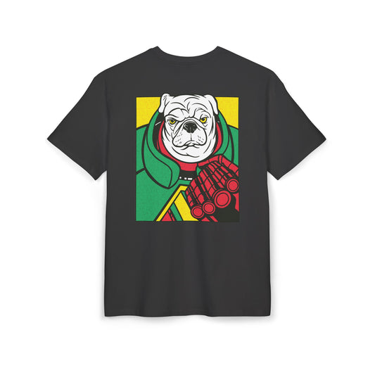 White Pug Oversized T-Shirt