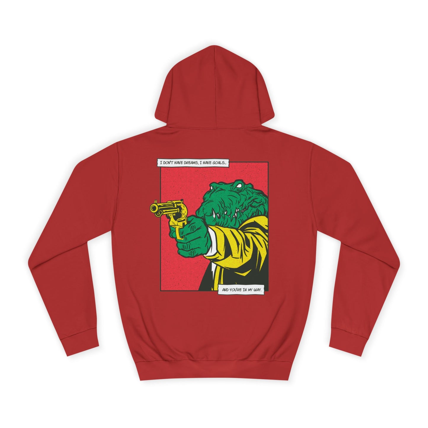 Alligator with Gun Hoodie