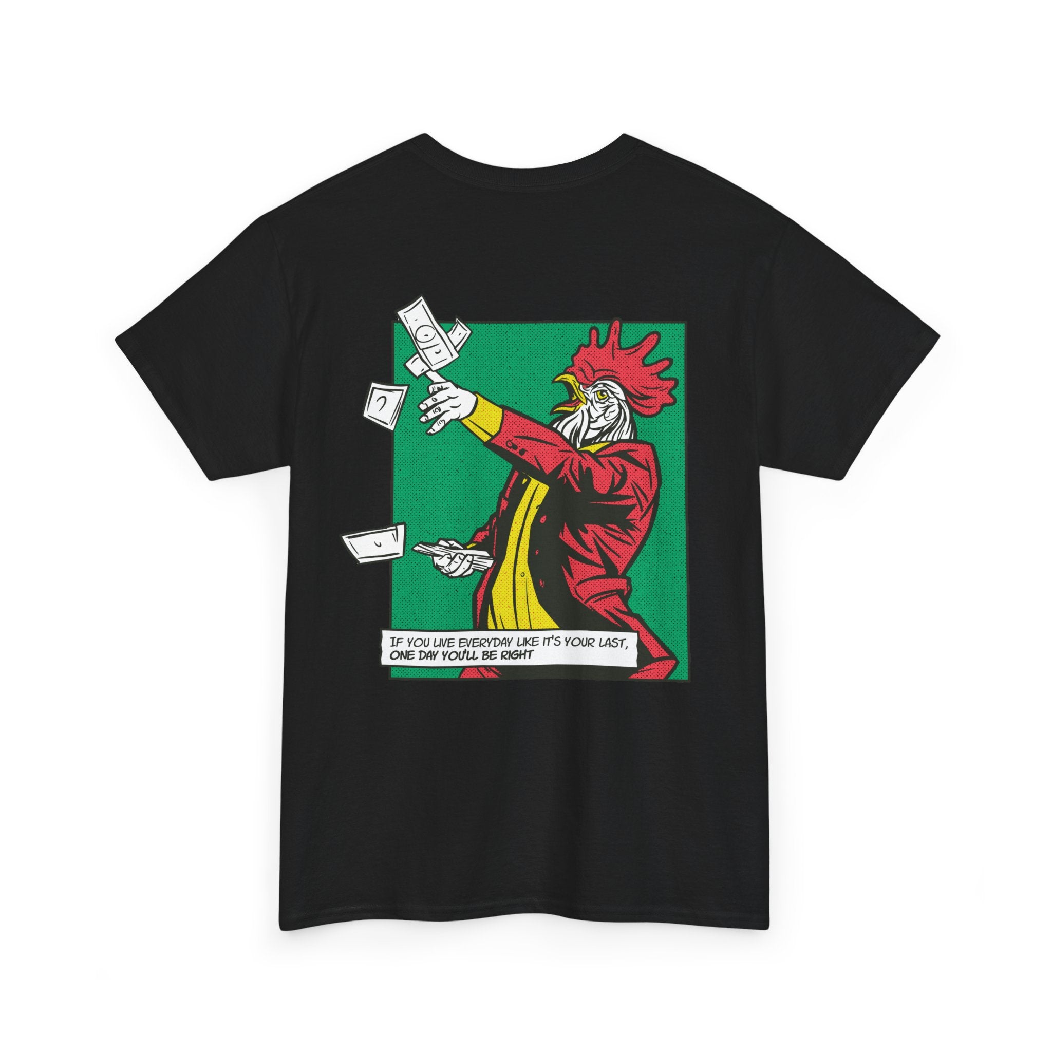 Rooster - T-Shirt Back Print