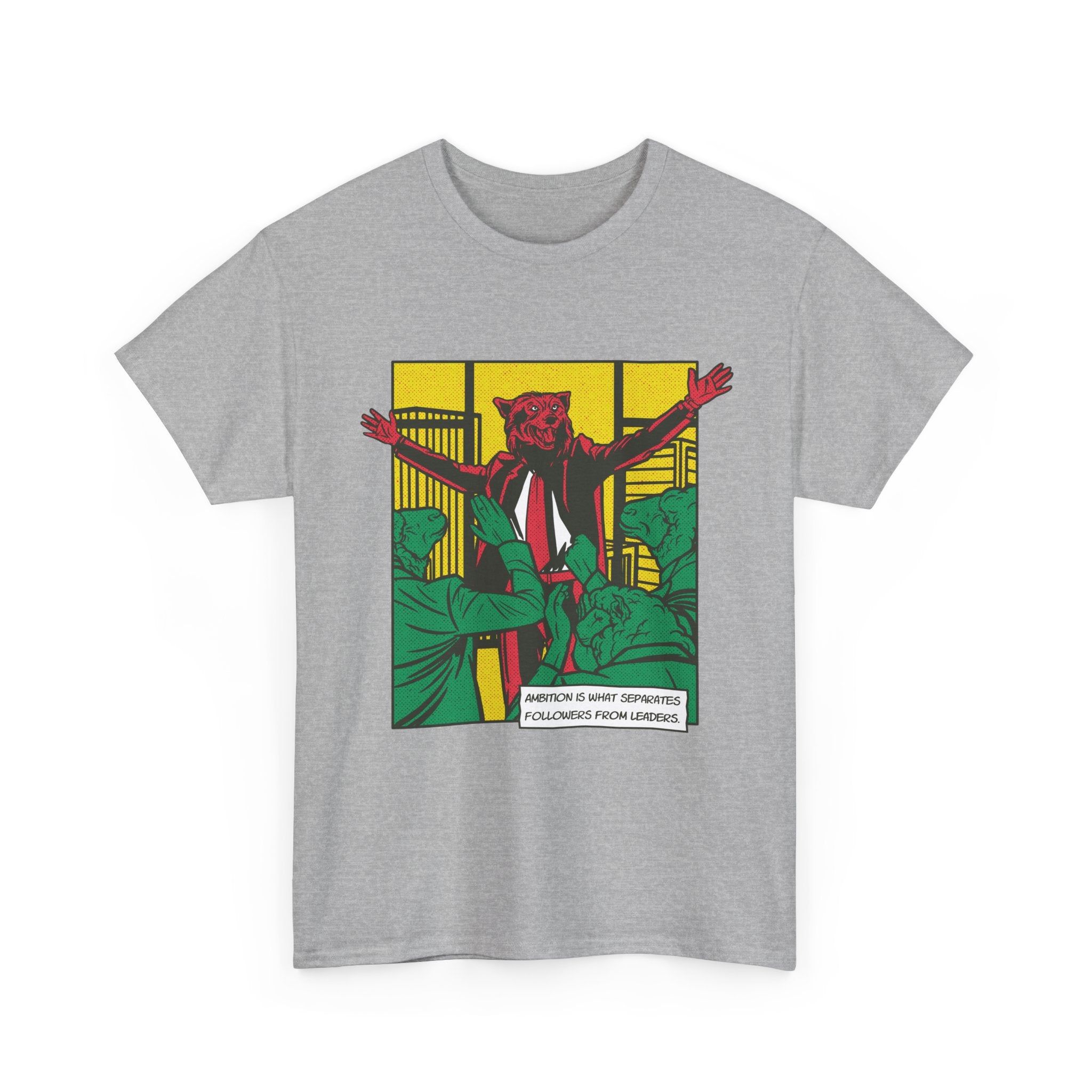 Leader Wolf - T-Shirt Front Print