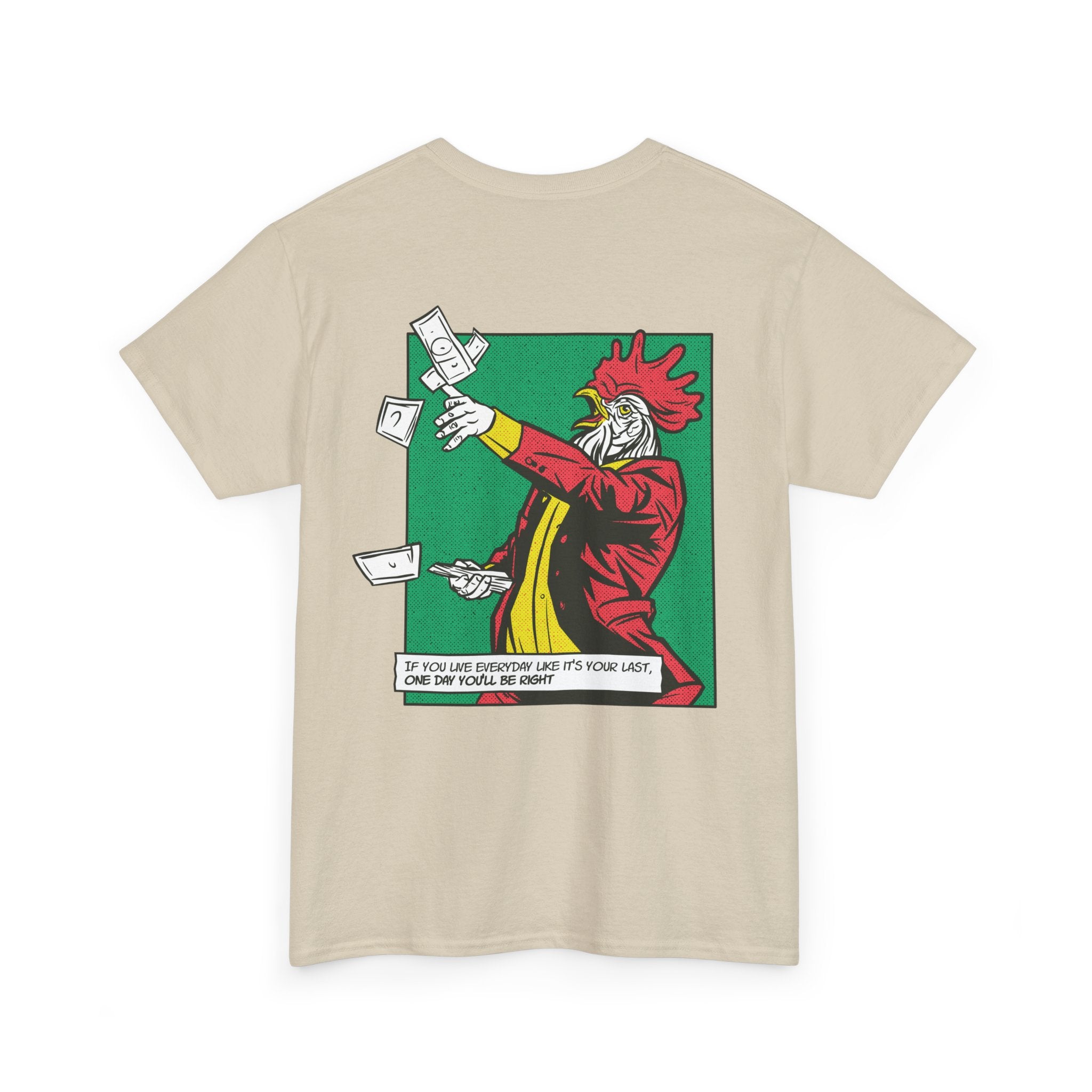 Rooster - T-Shirt Back Print