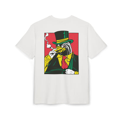 Penguin Smoking Oversized T-Shirt