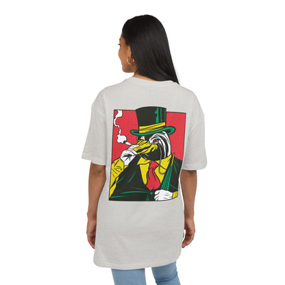 Penguin Smoking Oversized T-Shirt