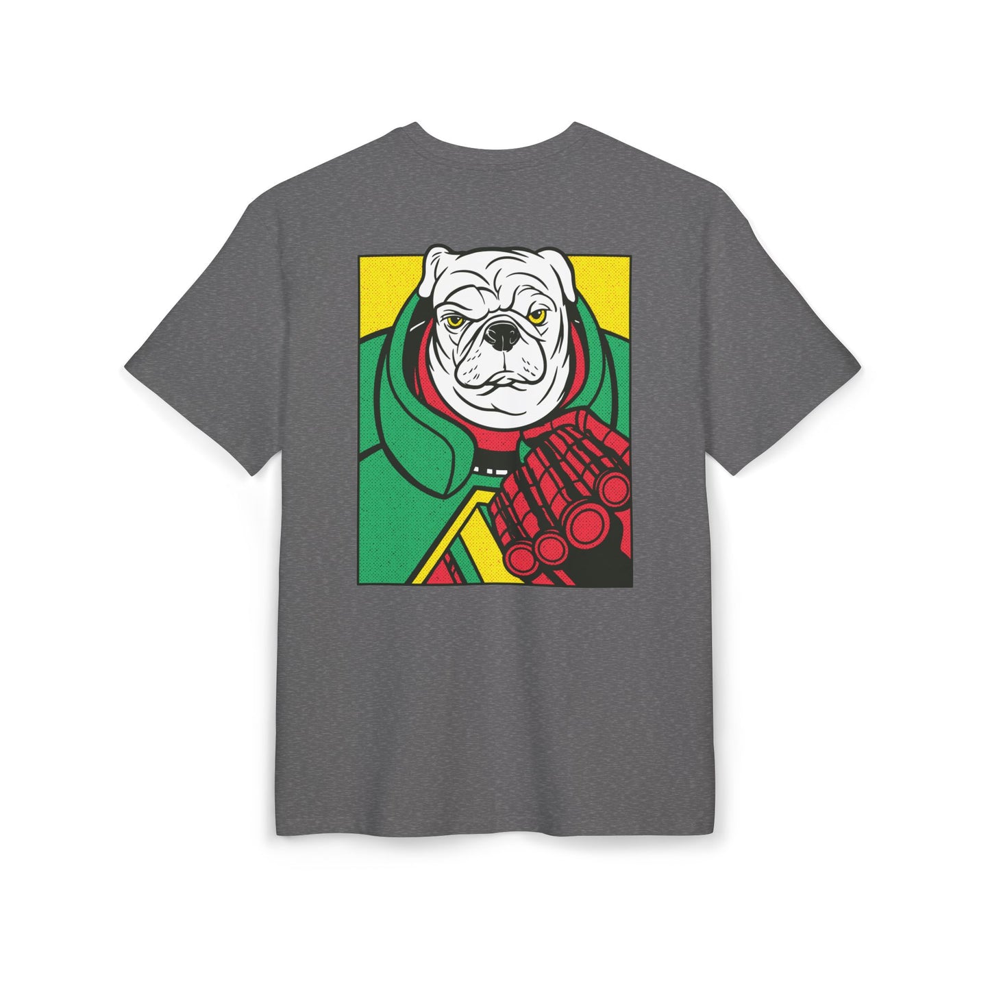 White Pug Oversized T-Shirt