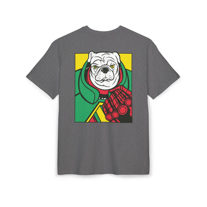 White Pug Oversized T-Shirt