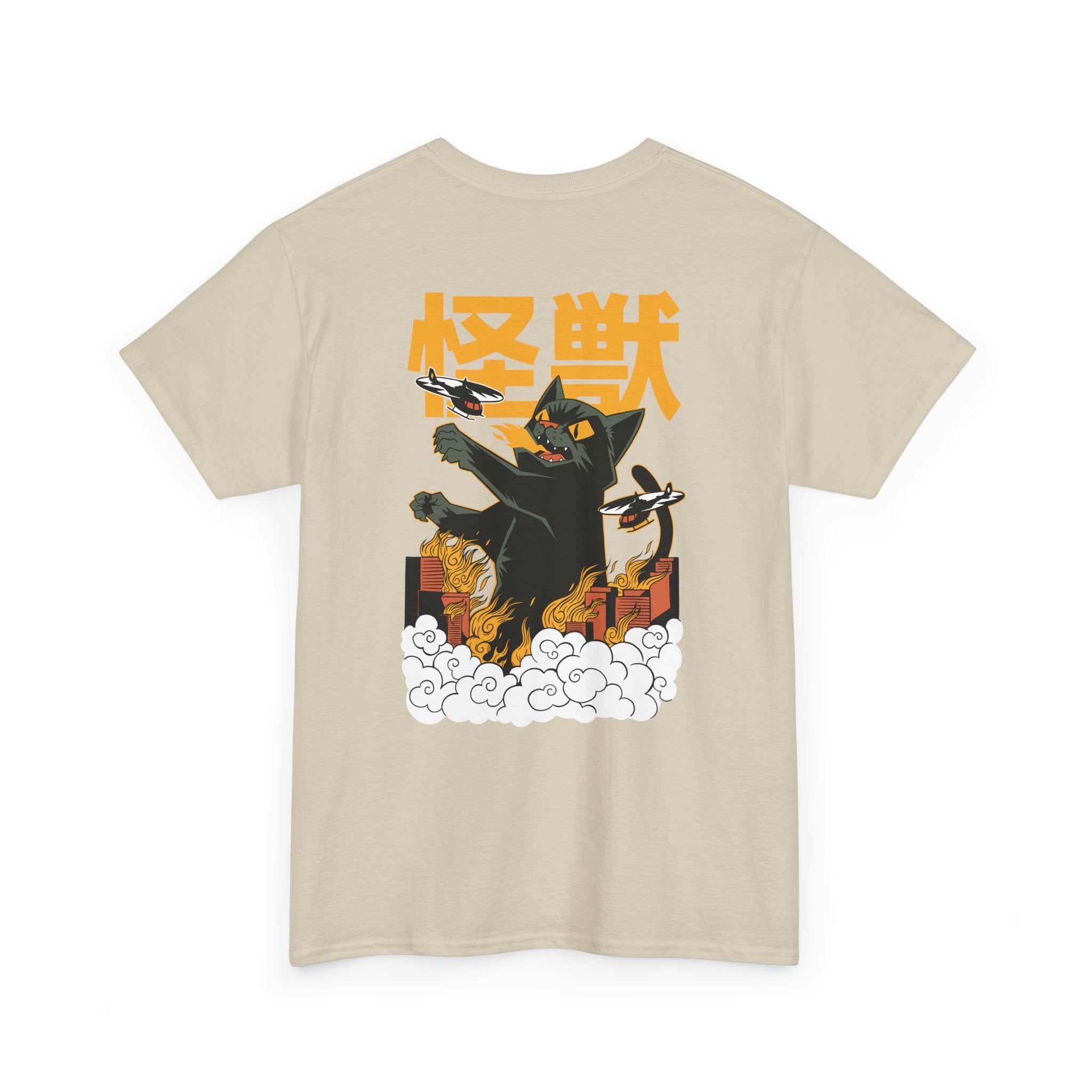 Cat Kaiju - T-Shirt Back Print