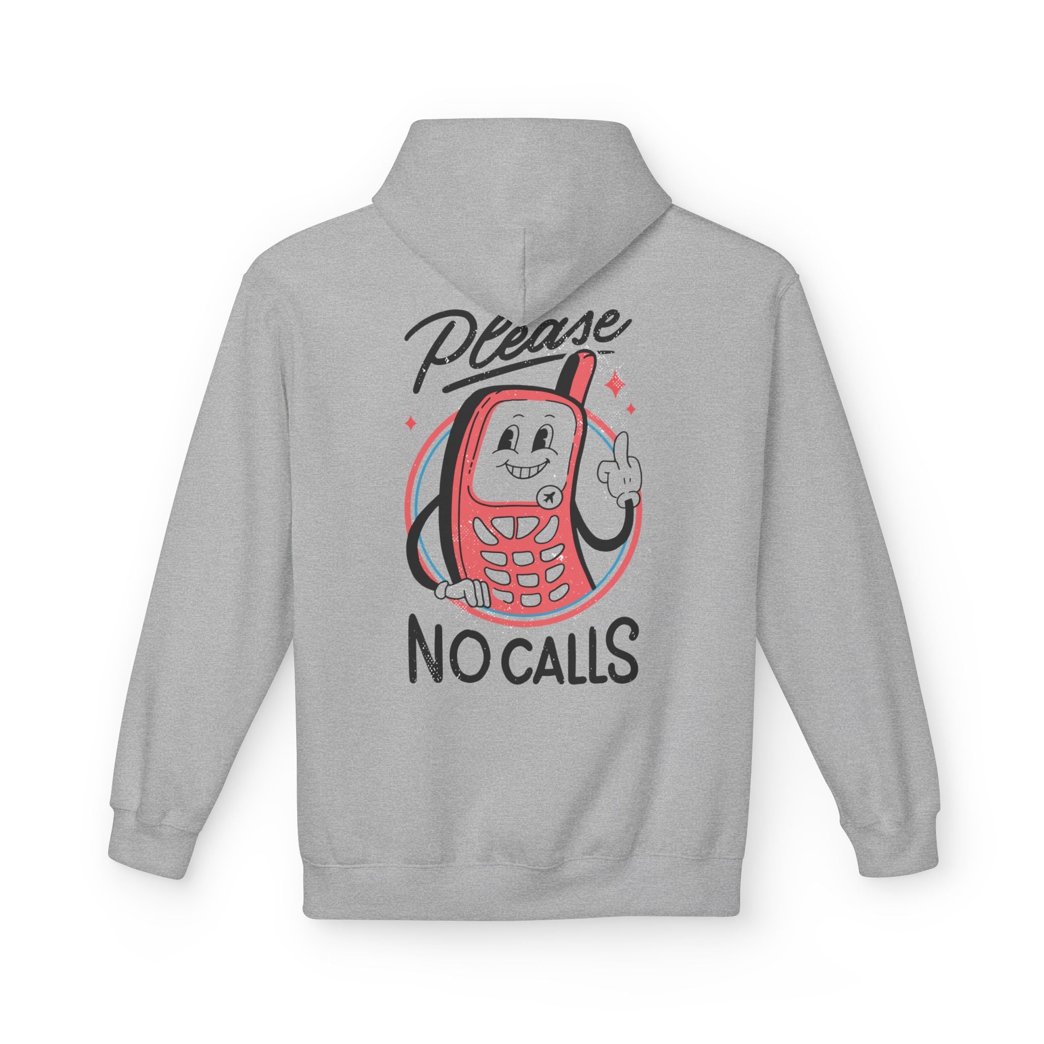 Please no calls - Hoodie Back Print