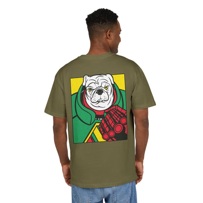 White Pug Oversized T-Shirt