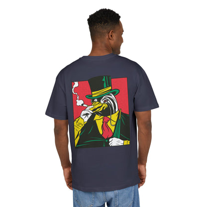 Penguin Smoking Oversized T-Shirt