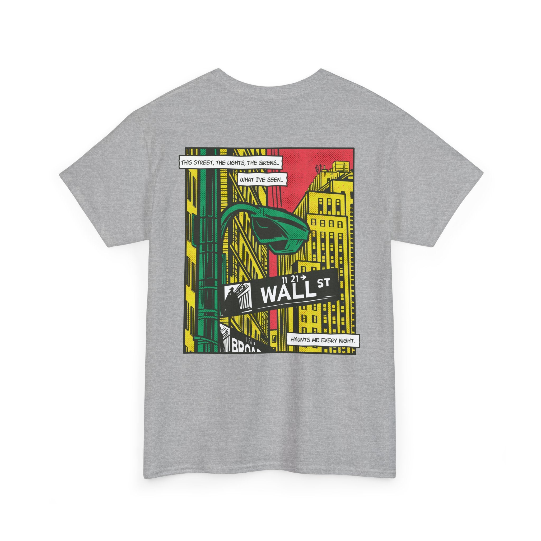 Wall Street - T-Shirt Back Print