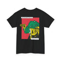 Alligator with Gun - T-Shirt Back Print